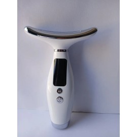 Dispositivo De Belleza Para El Cuello Y Cara Blanco