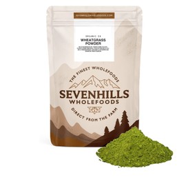 Sevenhills Wholefoods Organic Wheatgrass Powder, European (EU) 500g
