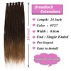 Samtress Dreadlock Extensions 24 Inch 10 Strands 0.6cm Width Soft