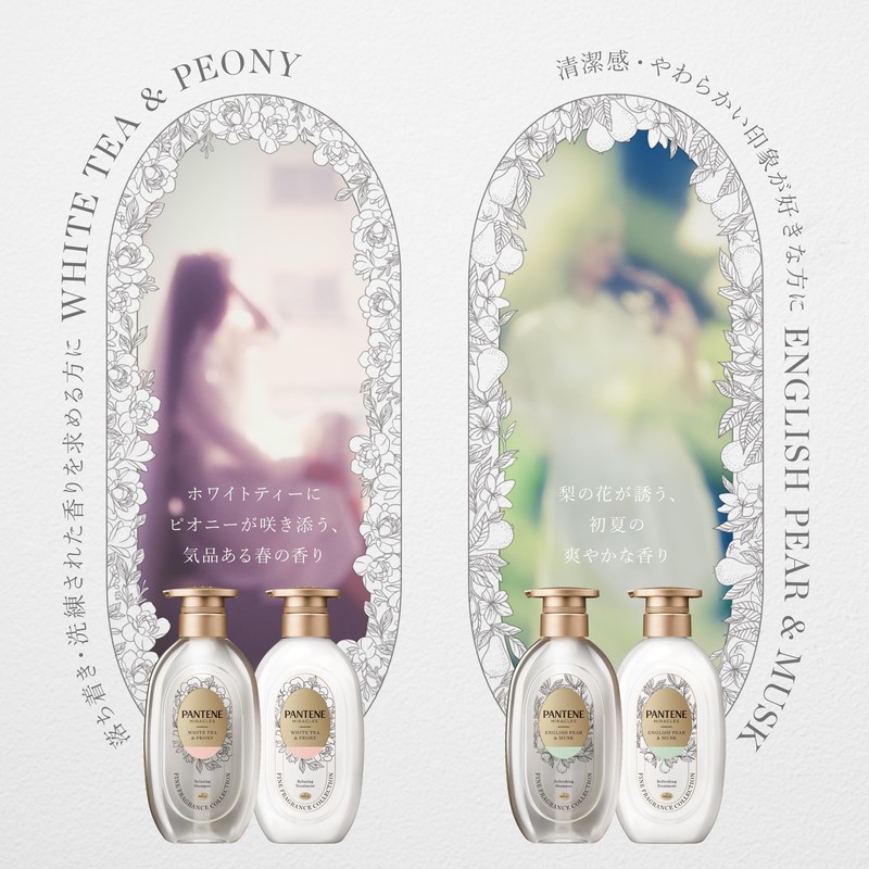 Pantene Miracles Treatment, Fine Fragrance, White Tea & Peony Refill,