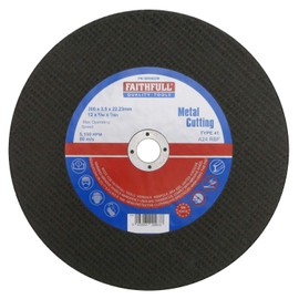 Faithfull FAI3003522M Metal Cutting Disc 300mm x 3.5 x 22.23