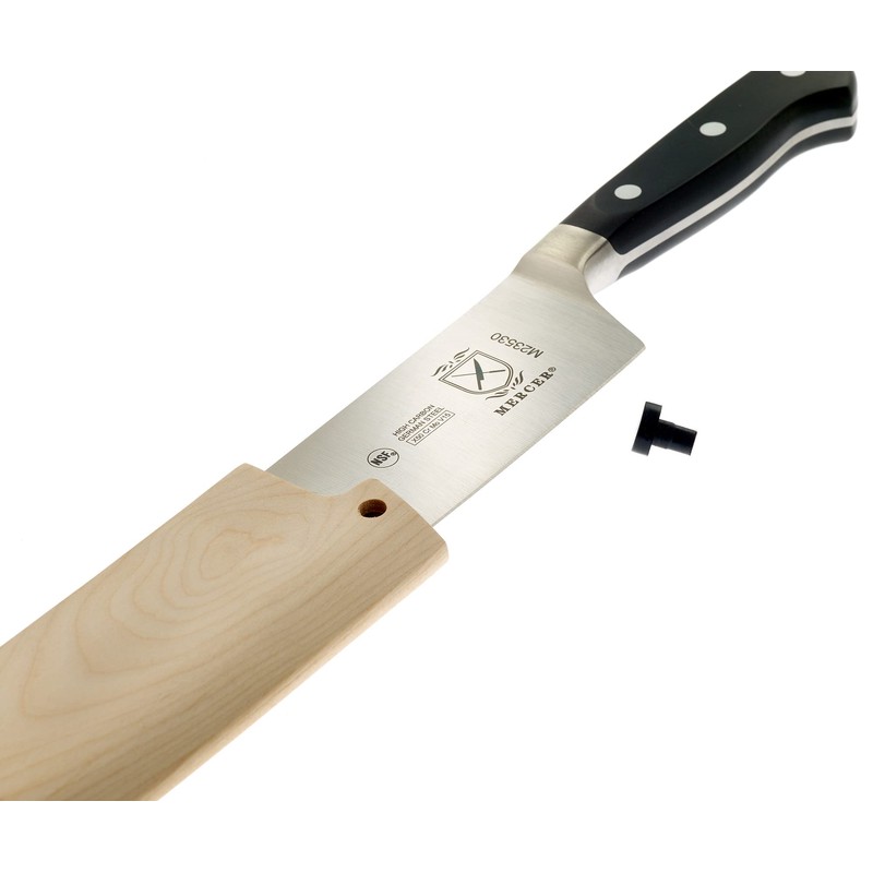 Mercer Culinary Birch Wood Saya Cover Blade Protector for 10"