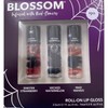 Blossom Scented Roll on Lip Gloss, Infused with Real Flowers,