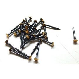 30 Picture Nails Mix, Each 10 x 20 mm / 30 mm / 40 mm, Made of Hardened Steel, Picture Hanging, Art Accessories, Skirting Board Nail, Picture Mounting, Wall Pictures, Canvas Nails, Picture Nail