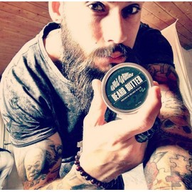 The Manskape Co Beard Balm Conditioner For Men - Wild Willie's Premium Beard Butter NEW