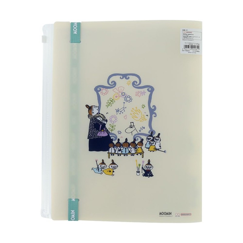 Sun-Star Stationery S2176602 Moomin Goods, Clear File, Multi-functional, Elastic Band,