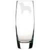 Husky Engraved Hi-Ball Glass, Dog Gift for Women, Gift for