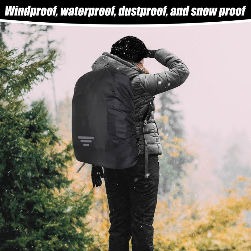 EULAPGOE Waterproof Backpack, Waterproof Motorcycle Backpacks Cover, Provides Durable Protection