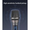 Microphone,Rechargeable Dual UHF Microphone,Dual Handheld Dynamic Mic for Karaoke Singing,