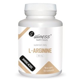 L-Arginin 800mg 100 Kapseln Gemüsekappen Aliness