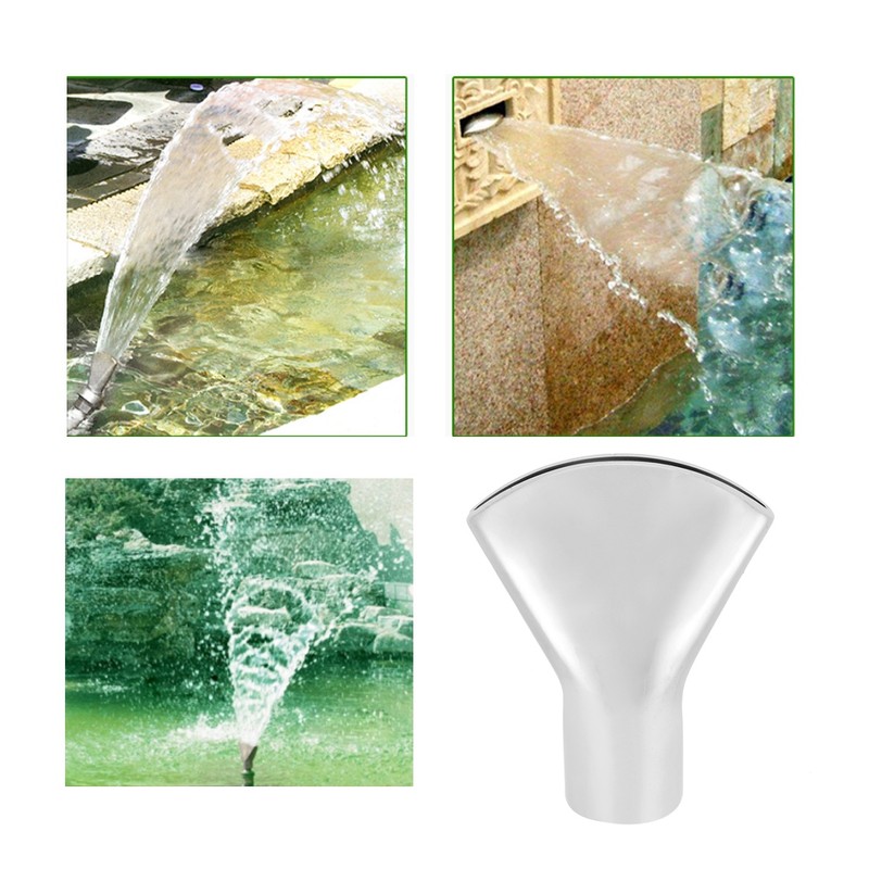 Directional Fan shaped Fountain Nozzle Female Thread Landscape Spray Head