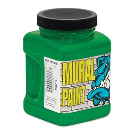 CHROMA Acrylic Mural Paint for Interior and Exterior Murals - Lightfast, Mixable, Hard-Wearing Vibrant Pigment, 16 oz T-Rex (2510)