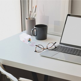 NUOLUX Zem Clip, Paper Clip, Magnetic Clip, Hair Clip, Bookmark, Notebook, Storage Box, Small Items, Magnetic, Transparent Storage Container, Cute, Stylish, Notebook, Office Supplies, File