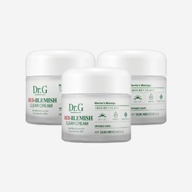Dr.G 엘루맘 닥터지 레드 블레미쉬 클리어 크림 70ml 3개 Ellemom Dr. G Red Blemish Clear Cream 70ml (Set of 3)