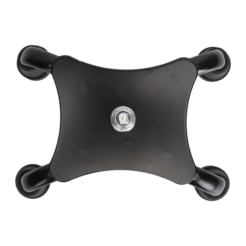 Walking Cane Quad Foot Stainless Steel High Stability Four Point