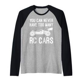 RC Car Design for Men Women Kids RC Race Car Lover RC Car Raglan Baseball Tee
