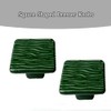 M MIMHOOY 8 Pack Green Cabinet Knobs & Drawer Pulls