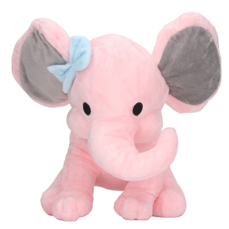 Elephant Plush Toy Multipurpose Cute Safe Comfortable Soft Fluffy Stuffed