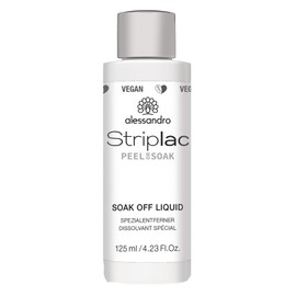 alessandro Striplac Peel or Soak Soak-Off Liquid - Special remover to remove Peel or Soak Striplac - With mango scent - 1 x 125ml