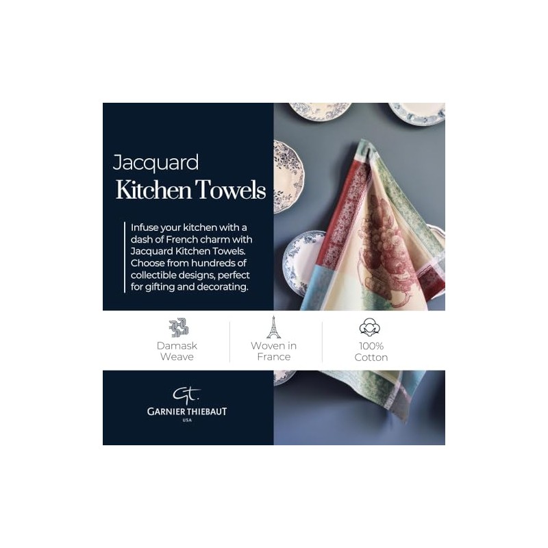 Garnier Thiebaut [W] Isaphire Naturel Metis Tea Towel 56 x