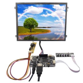 VSDISPLAY 10.4 inch VS140T-003A 1024x768 4:3 500nit IPS LCD Screen and Audio Controller Board