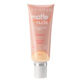 Maquillaje Liquido Matte Nude Vitamina C Fps18 Renova
