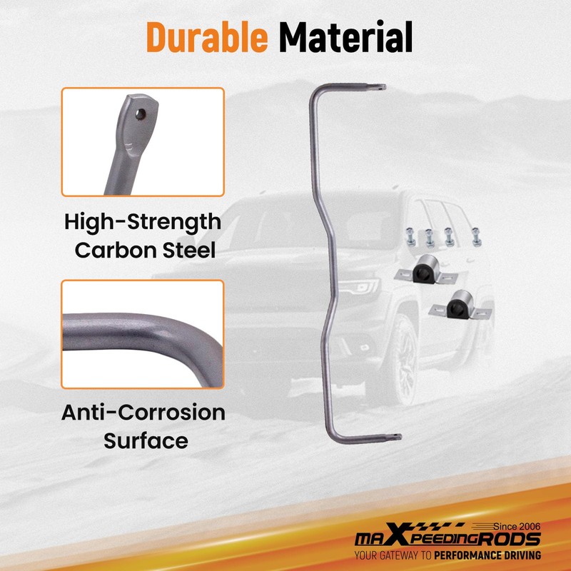maXpeedingrods OD-1in Rear Stablizer Sway Bar Kit for Jeep Grand