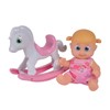 Simba 105143326 - Bouncin Babies Little Bonny mit Schaukelpferd