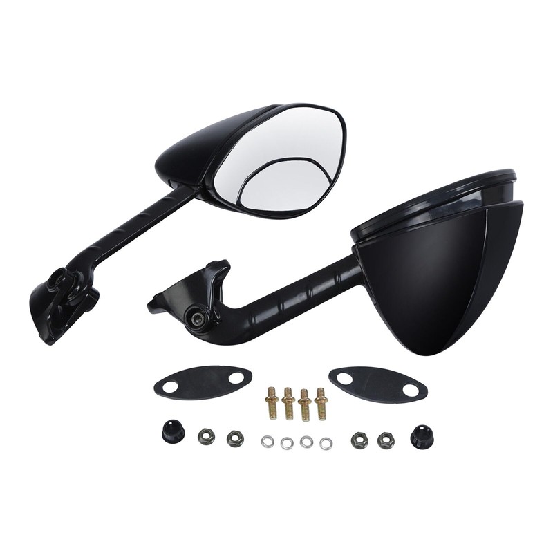 TCMT Black Rearview Mirrors Fit For Kawasaki Ninja ZX-14R 2012-2023