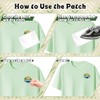 Puideon 30PCS Camping Iron on Patches,2.4in