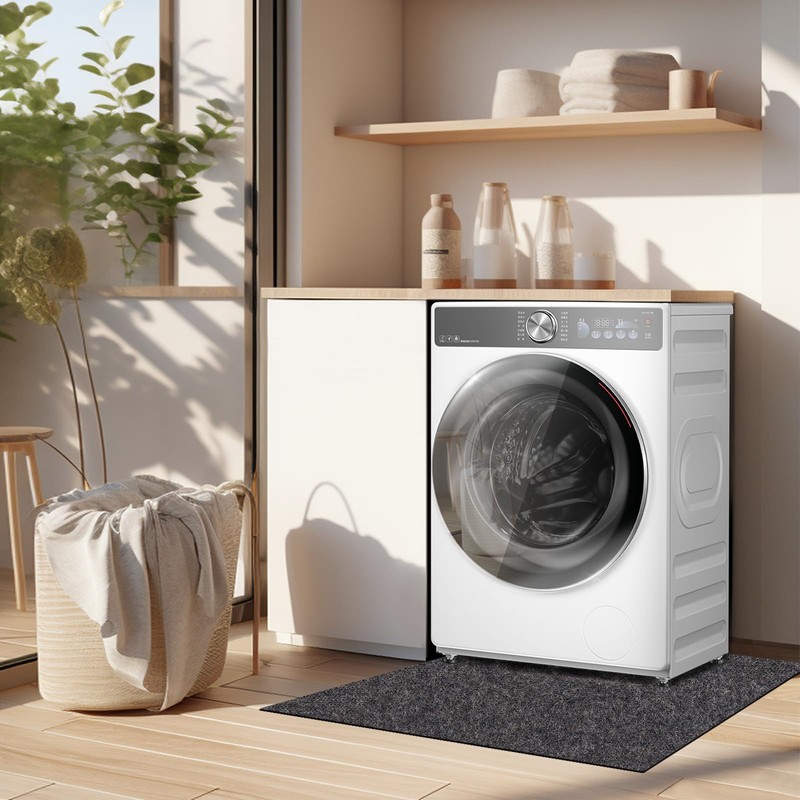 Under Washing Machine Mat, 60 x 36 Inches Absorbent Felt