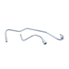 2 pcs/set SHLPDFM Silver Transmission Oil Cooler Line On Radiator 52079753AB, 52079753AA, 52079432AC,1712103 Fits for Jeep Grand Cherokee 4.0L 1999-2003