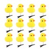 Set de 12 Pinzas para Cabello de Pato con Resorte