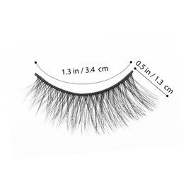 VICASKY 3 Pairs Cat Eye Fake Eyelashes Strips Reusable False Lashes for Makeup Lightweight Design for Comfortable Wear Elegant Look Enhancer