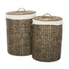 CosmoLiving by Cosmopolitan Traditional Sea Grass Storage Basket, 2 PIECES