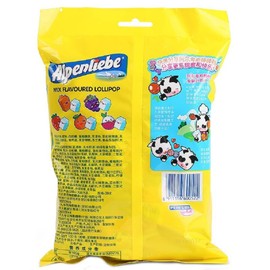 Shanghai Specialty: Bufandi Alps or Alpenliebe Lollipop Hard Candy 120g/4.2oz (Mixed Flavor)