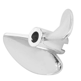 RC Marine Propeller 2 Tools, 35mm RC Rotary Propeller Props, Electric Propeller Upgrade Prop for FeiLun FT016 FT007 FT012 FT009 FT011 FT010 FT016(Silver S)
