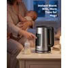 SHARDOR Electric Kettle 1.7L Stainless Steel, One Touch Start, Auto