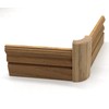 5/8" x 2" x 4" Red Oak Outside Radius Corner