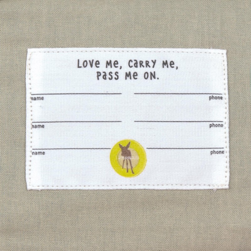 Lassig - Square Backpack Small GOTS - Little Gang -