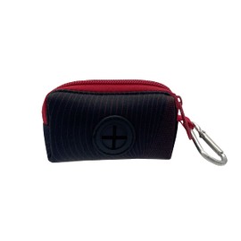 Athletic Club Taschenspender für Hundekotbeutel, mit Karabinerhaken, Zubehör für Haustiere, Rot, offizielles Produkt (CyP Brands)