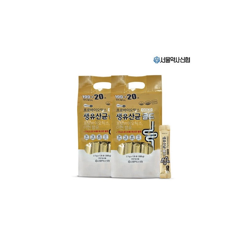 Seoul Pharmacists Credit Union 8-month supply Lacto-On Probiotics Live Lactobacillus