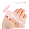 Healeved 7pcs Portable Leakproof Travel Containers Toiletry Bottles Set Squeezable