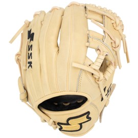 SSK Z5 Craftsman Youth Baseball Glove – 10.5” – 11” – 11.25” – 11.5” Right & Left Hand Throw (Camel - I Web, 10.5" - Right Hand Throw)