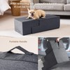 EHEYCIGA Dog Stairs for Bed 20" H, 4-Step Extra Wide