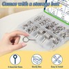 Vifmy Screw Eyes Assortment Kit(195Pcs),0.75" 0.78" 0.90" 1" 1.1" 1.18"
