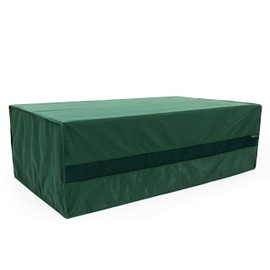 Covermates Deck Box Cover - Light Weight Material, Weather Resistant, Elastic Hem, Seating and Chair Covers-Green