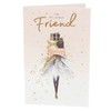 Special Friend Christmas Card, Christmas Card for Friend, Stylish Christmas