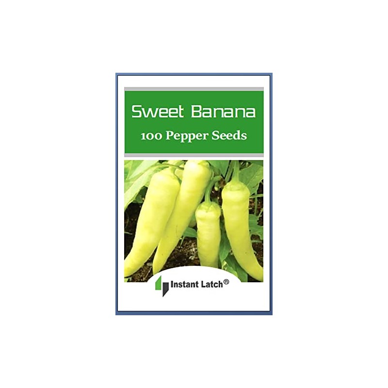 100 Sweet Banana Pepper Seeds for Planting Non GMO Heirloom