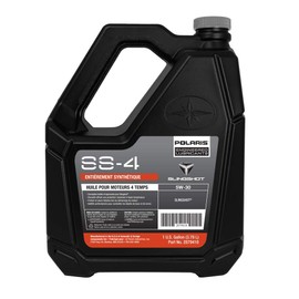 Polaris Slingshot SS-4 Full Synthetic Oil 5W-30 for All Models, High Temperature Viscosity Protection, Enhanced Engine Performance, Reduced Friction and Wear, 1 Gallon, Qty 1-2879410